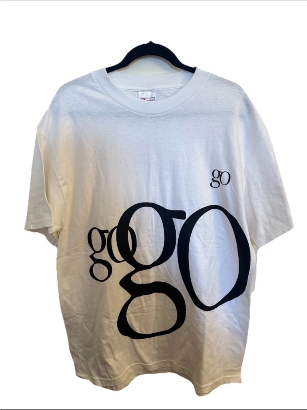 Vintage 90s Apple Go Go Go Think Different T-shirt iBook Clamshell Size L